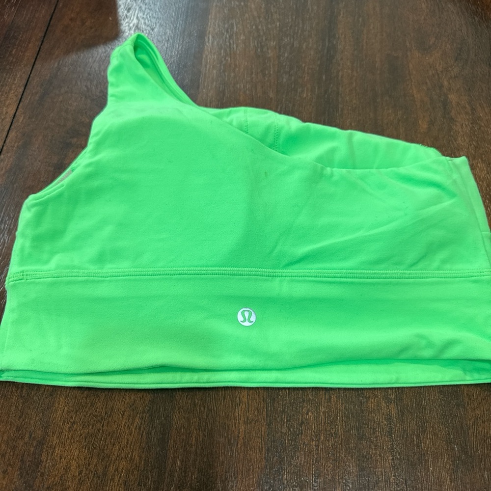 Lululemon Green Sports Bra size 10 - Picture 1 of 8